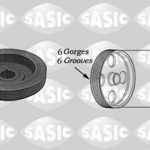 Fulie curea arbore cotit PEUGEOT EXPERT caroserie (222) 1.9 D diesel 70 cai SASIC 5150G30