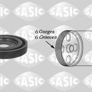 Fulie curea arbore cotit PEUGEOT EXPERT (224_) 1.9 D diesel 69 cai SASIC 5150Q60