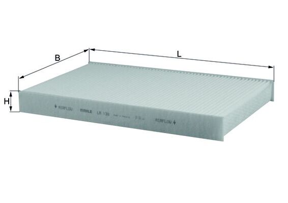 Filtru polen PEUGEOT RCZ 1.6 16V benzina 200 cai KNECHT LA 138