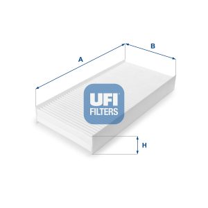 Filtru polen PEUGEOT EXPERT platou / sasiu 2.0 HDi 165 diesel 163 cai UFI 53.136.00