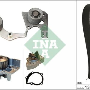 Set pompa apa + curea dintata PEUGEOT EXPERT platou / sasiu (223) 1.9 TD diesel 90 cai INA 530 0096 31
