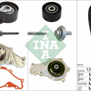 Set pompa apa + curea dintata PEUGEOT EXPERT platou / sasiu 1.6 HDi 90 16V diesel 90 cai INA 530 0375 30