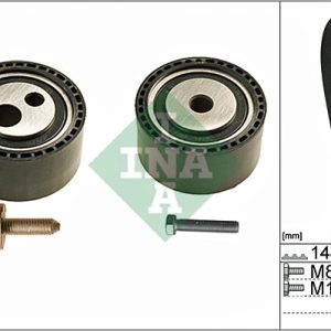 Kit distributie PEUGEOT EXPERT caroserie (222) 2.0 HDI diesel 109 cai INA 530 0474 10