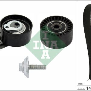 Kit distributie PEUGEOT EXPERT caroserie (VF3A_, VF3U_, VF3X_) 1.6 HDi 90 8V diesel 90 cai INA 530 0611 10