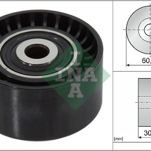 Rola ghidare / conducere curea transmisie PEUGEOT EXPERT caroserie (VF3A_, VF3U_, VF3X_) 1.6 HDi 90 16V diesel 90 cai INA 532 0321 10