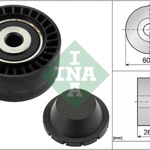 Rola ghidare / conducere curea transmisie PEUGEOT BIPPER TEPEE 1.4 benzina 73 cai INA 532 0331 10