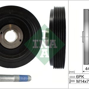 Set fulie arbore cotit PEUGEOT EXPERT platou / sasiu (223) 1.9 D diesel 70 cai INA 544 0042 20
