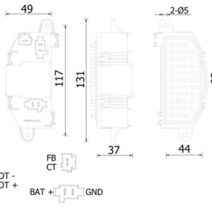 Reglaj suflanta de interior PEUGEOT EXPERT platou / sasiu 2.0 HDi 140 diesel 136 cai MAHLE ORIGINAL ABR 118 000S