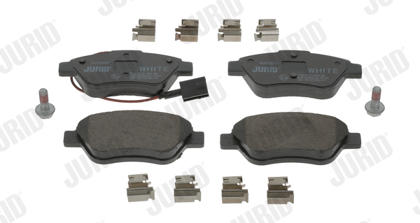 Placute frana PEUGEOT BIPPER TEPEE 1.4 benzina 73 cai JURID 573074JC