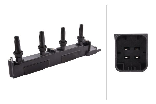 Bobina de inductie PEUGEOT EXPERT (224_) 2.0 benzina 136 cai HELLA 5DA 358 000-891