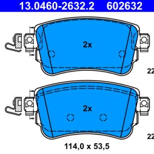 Placute frana PEUGEOT EXPERT caroserie (V_) 1.5 BlueHDi 120 diesel 120 cai ATE 13.0460-2632.2