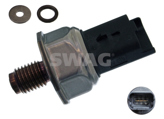 Senzor presiune combustibil PEUGEOT BIPPER (AA_) 1.4 HDi diesel 68 cai SWAG 62 94 5187