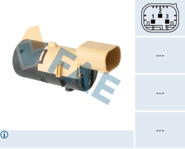 Sensor ajutor parcare PEUGEOT EXPERT platou / sasiu 2.0 HDi 165 diesel 163 cai FAE 66013