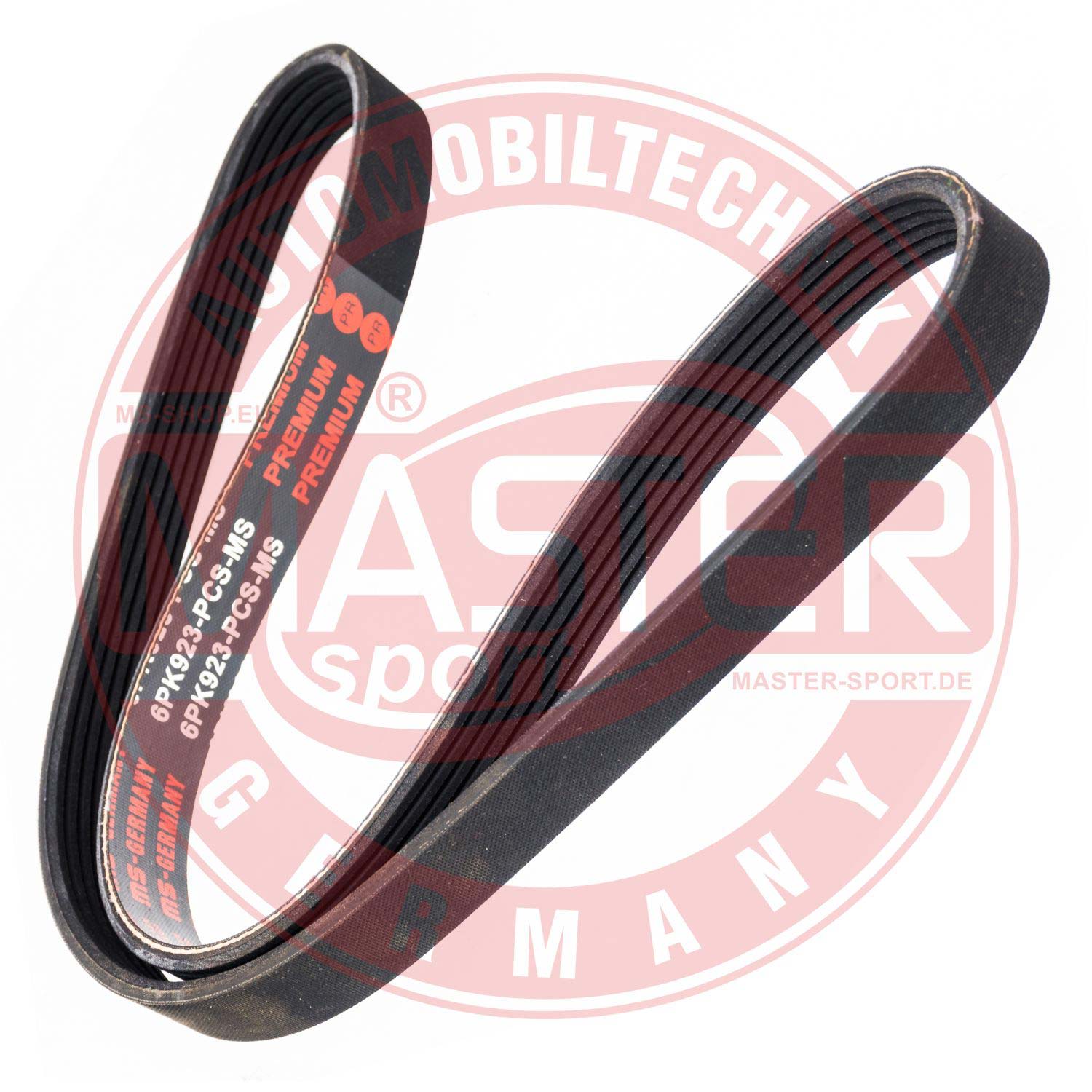 Curea transmisie cu caneluri PEUGEOT EXPERT platou / sasiu (223) 1.6 benzina 79 cai MASTERSPORT GERMANY 6PK923-PCS-MS