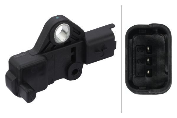 Senzor impulsuri arbore cotit PEUGEOT EXPERT platou / sasiu 2.0 HDi 120 diesel 120 cai HELLA 6PU 009 146-741