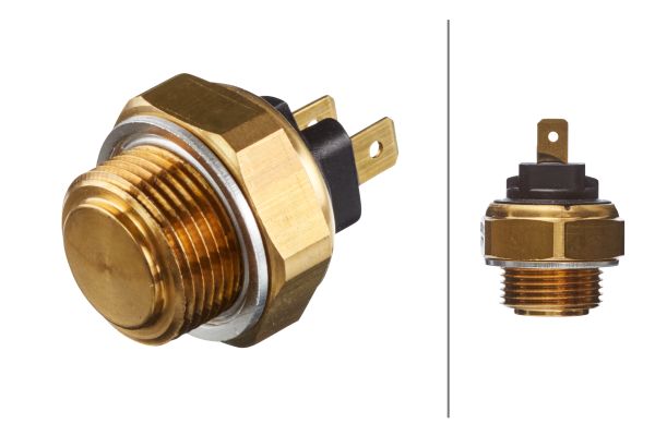 Comutator temperatura ventilator radiator PEUGEOT 505 (551A) 2.2 Turbo Injection benzina 155 cai HELLA 6ZT 007 800-031