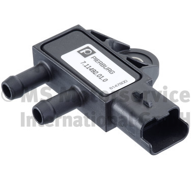 Senzor presiune gaze evacuare PEUGEOT EXPERT caroserie (VF3A_, VF3U_, VF3X_) 2.0 HDi 140 diesel 136 cai PIERBURG 7.11492.01.0