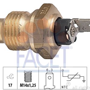 Senzor temperatura lichid de racire PEUGEOT 405 I (15B) 1.9 Injection benzina 105 cai FACET 7.3007