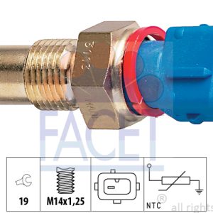 Senzor temperatura ulei PEUGEOT EXPERT platou / sasiu (223) 1.9 TD diesel 90 cai FACET 7.3113