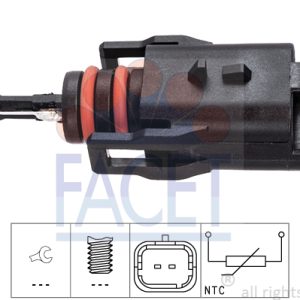 Senzor temperatura combustibil PEUGEOT BIPPER TEPEE 1.4 HDi diesel 68 cai FACET 7.3392