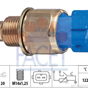 Senzor temperatura lichid de racire PEUGEOT EXPERT (224_) 1.9 D diesel 69 cai FACET 7.3552