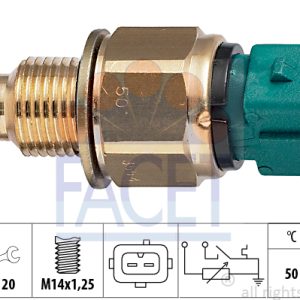 Senzor temperatura lichid de racire PEUGEOT EXPERT platou / sasiu (223) 1.9 D diesel 69 cai FACET 7.3554