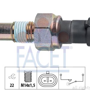 Comutator lampa marsalier PEUGEOT BIPPER (AA_) 1.3 HDi 75 diesel 75 cai FACET 7.6067