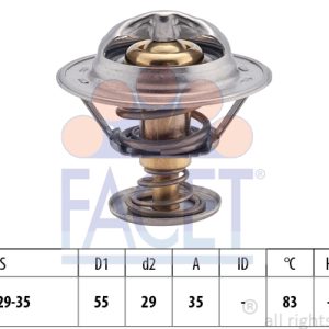 Termostat lichid racire PEUGEOT EXPERT (224_) 2.0 HDI diesel 109 cai FACET 7.8323S