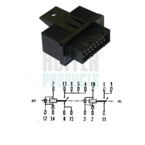 Releu pompa combustibil PEUGEOT EXPERT caroserie (222) 1.6 benzina 79 cai MEAT DORIA 73240107