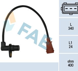 Senzor impulsuri arbore cotit PEUGEOT EXPERT caroserie (222) 1.9 TD diesel 92 cai FAE 79033