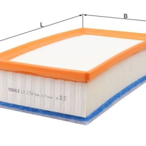 Filtru aer PEUGEOT EXPERT caroserie (V_) 2.0 BlueHDi 120 4x4 diesel 122 cai KNECHT LX 3754