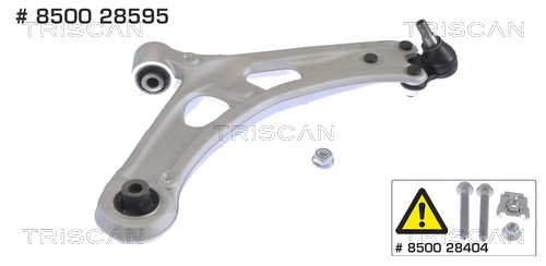 Brat suspensie roata PEUGEOT RIFTER 1.2 PureTech 130 benzina 131 cai TRISCAN 8500 28595