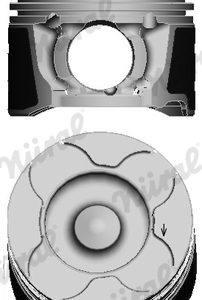 Piston PEUGEOT EXPERT platou / sasiu 1.6 HDi 90 16V diesel 90 cai NURAL 87-424000-00