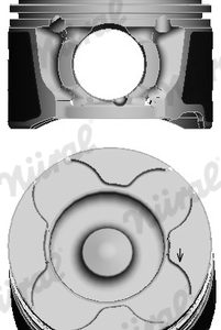 Piston PEUGEOT EXPERT platou / sasiu 1.6 HDi 90 16V diesel 90 cai NURAL 87-424008-00