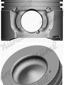 Piston PEUGEOT EXPERT TEPEE (VF3X_) 1.6 HDi 90 8V diesel 90 cai NURAL 87-433607-00