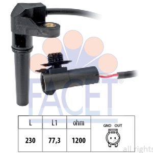 Senzor turatie PEUGEOT EXPERT caroserie (222) 2.0 benzina 136 cai FACET 9.0617