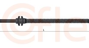 Furtun frana PEUGEOT EXPERT platou / sasiu (223) 2.0 HDI diesel 109 cai COFLE 92.BH.FI003