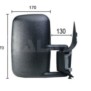 Oglinda exterioara PEUGEOT EXPERT (224_) 1.8 benzina 101 cai ALKAR 9202973