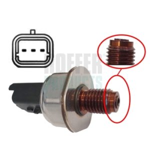 Senzor presiune combustibil PEUGEOT EXPERT caroserie (VF3A_, VF3U_, VF3X_) 1.6 HDi 90 8V diesel 90 cai HOFFER 8029224