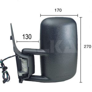 Oglinda exterioara PEUGEOT EXPERT platou / sasiu (223) 2.0 HDi diesel 94 cai ALKAR 9225973