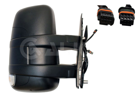 Oglinda exterioara PEUGEOT BIPPER (AA_) 1.4 benzina 73 cai ALKAR 9232351