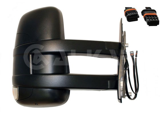 Oglinda exterioara PEUGEOT BIPPER TEPEE 1.4 HDi diesel 68 cai ALKAR 9236351