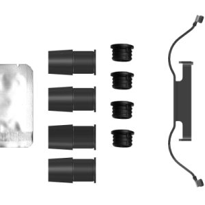 Set accesorii etrier frana PEUGEOT RIFTER 1.6 HDi 92 diesel 92 cai TEXTAR 82555800