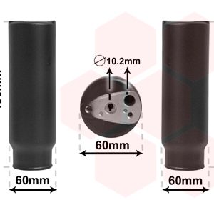 Uscator aer conditionat PEUGEOT BOXER caroserie (230L) 2.0 i benzina 109 cai VAN WEZEL 0100D003