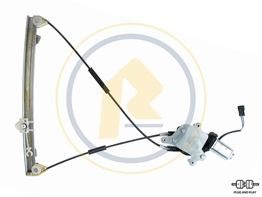 Mecanism actionare geam PEUGEOT 106 I (1A, 1C) 1.6 benzina 88 cai AC ROLCAR A1.4409