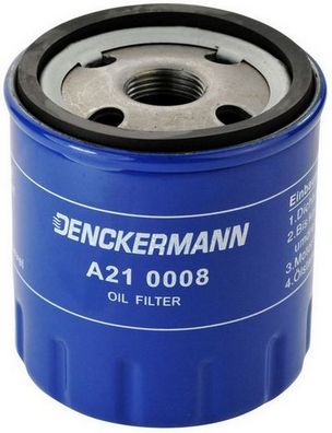 Filtru ulei PEUGEOT EXPERT caroserie (222) 2.0 benzina 136 cai DENCKERMANN A210008