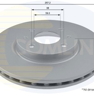 Disc frana PEUGEOT BIPPER TEPEE 1.3 HDi 80 diesel 80 cai COMLINE ADC1808V