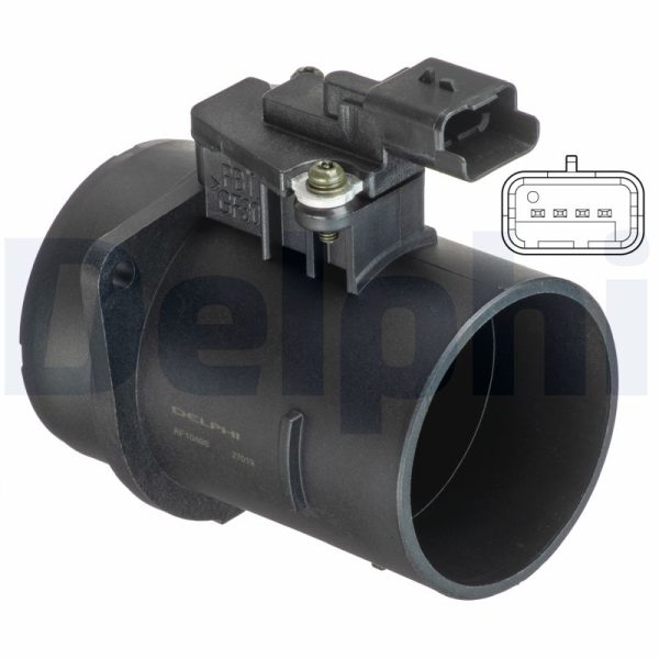 Senzor debit aer PEUGEOT RIFTER 1.6 HDi 92 diesel 92 cai DELPHI AF10498-12B1