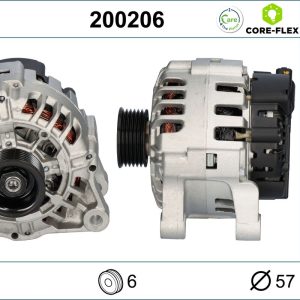 Alternator PEUGEOT BIPPER TEPEE 1.4 benzina 73 cai VALEO 200206