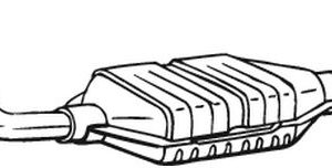 Catalizator PEUGEOT EXPERT platou / sasiu (223) 1.9 D diesel 69 cai BOSAL 099-318